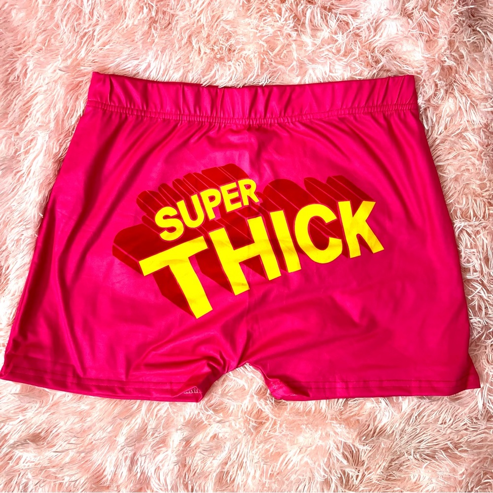 Super thick shorts